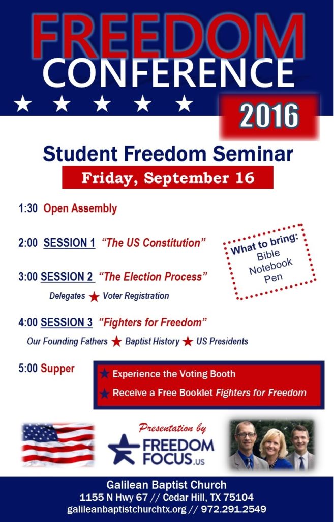 Student Freedom Seminar